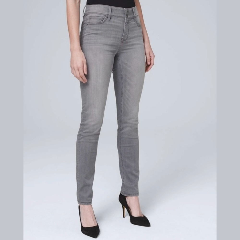 Women's Slim Fit Gray Skinny Jeans